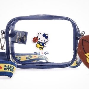 NWT: Hello Kitty x Los Angeles Rams Football Clear Crossbody Bag and Coin Purse
